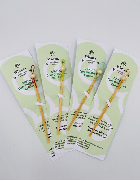 Oriculi - Cure oreille en bambou écologique pour la famille