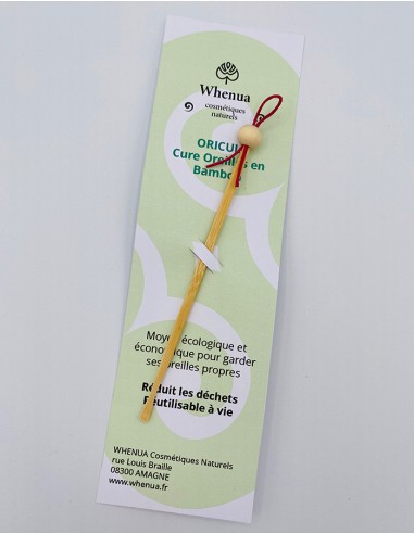 Oriculi en bambou - Cure-oreille écologique - 2 g